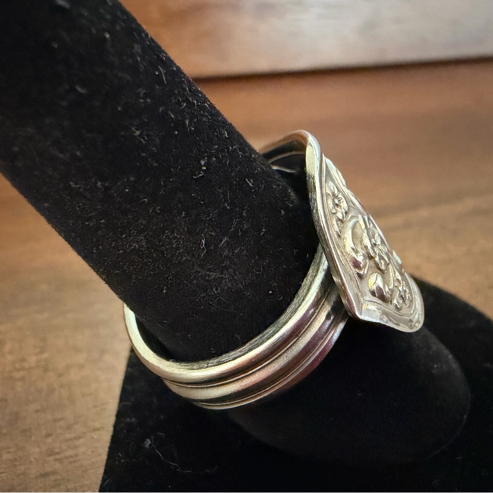Handmade Spoon Ring - Picture 4 of 14